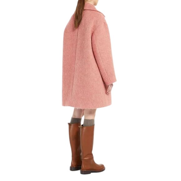 NWT Weekend Max Mara Caraibi Coat PINK - Picture 5 of 6